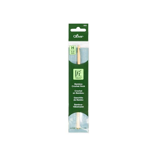 Clover Takumi® Bamboo Crochet Hook